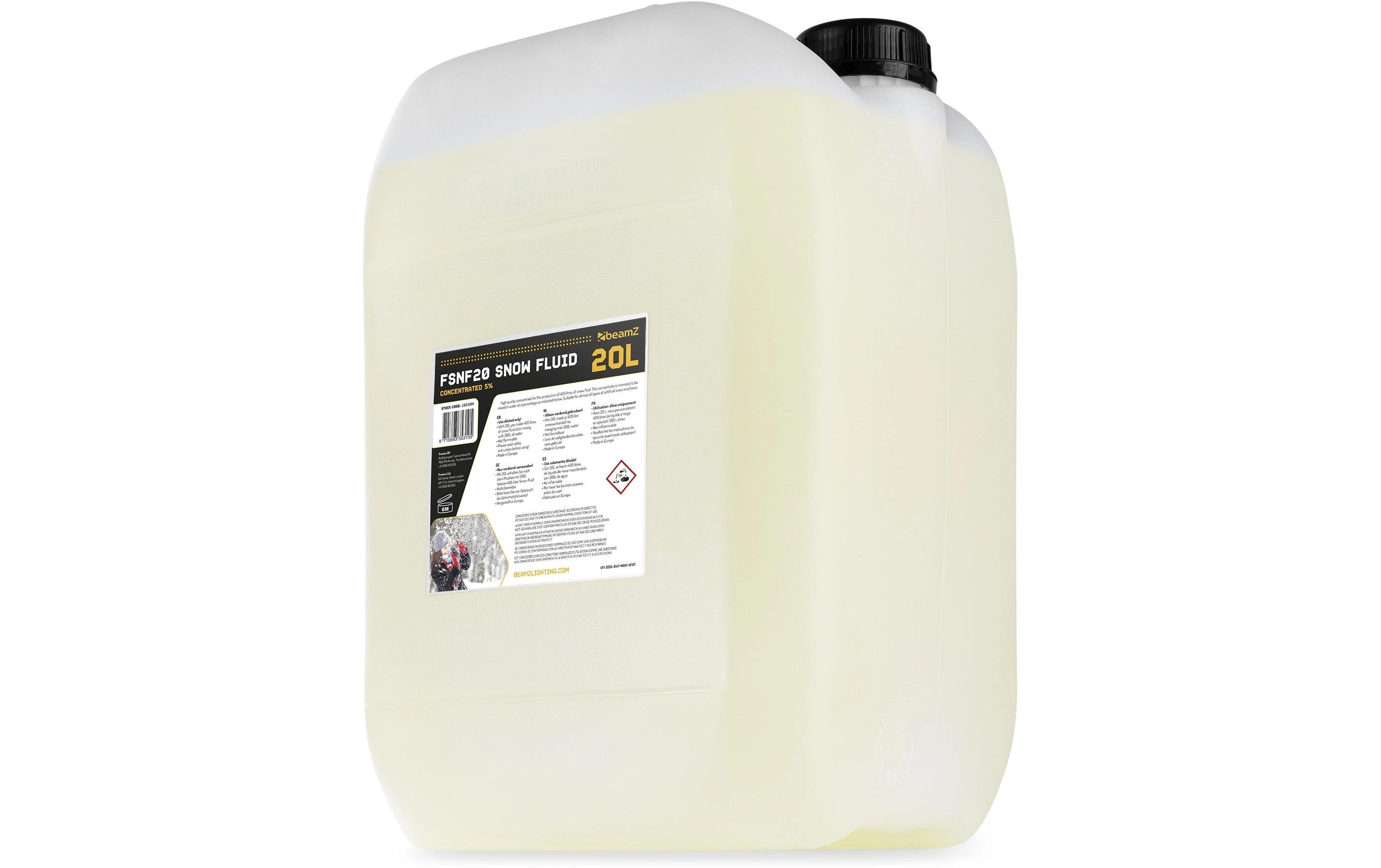 BeamZ Schneefluid FSNF20 Konzentrat 20 l