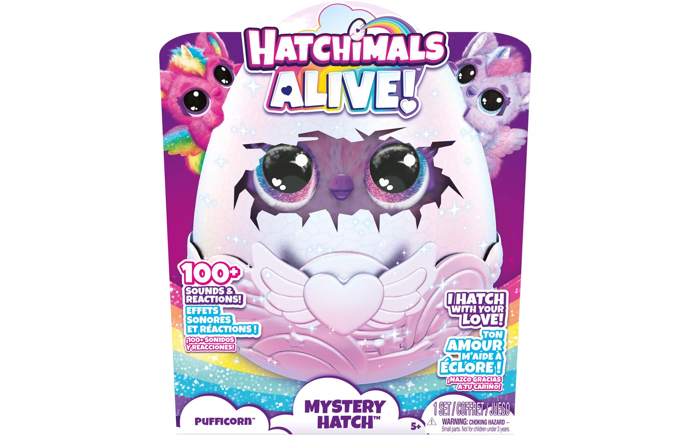 Spinmaster Hatchimals Secret Hatch Puffacorn Alive assortiert