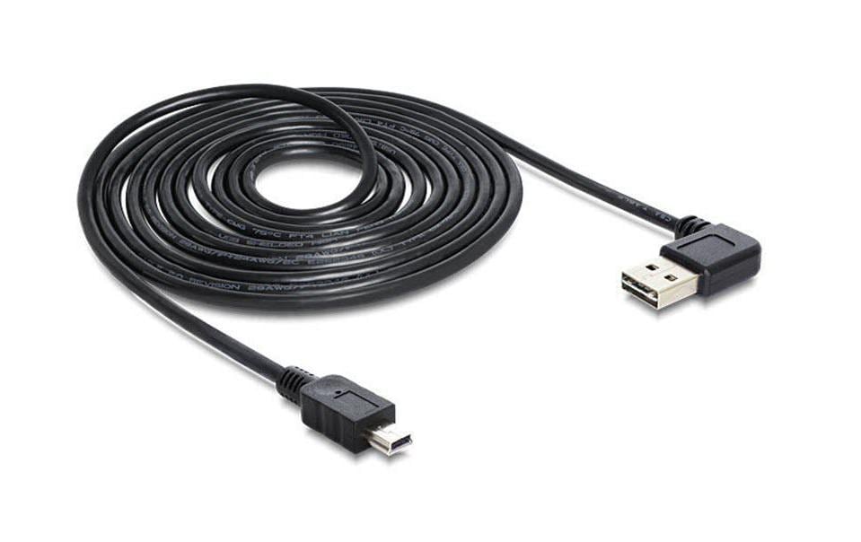 Delock USB 2.0-Kabel EASY-USB USB A - Mini-USB B 5 m