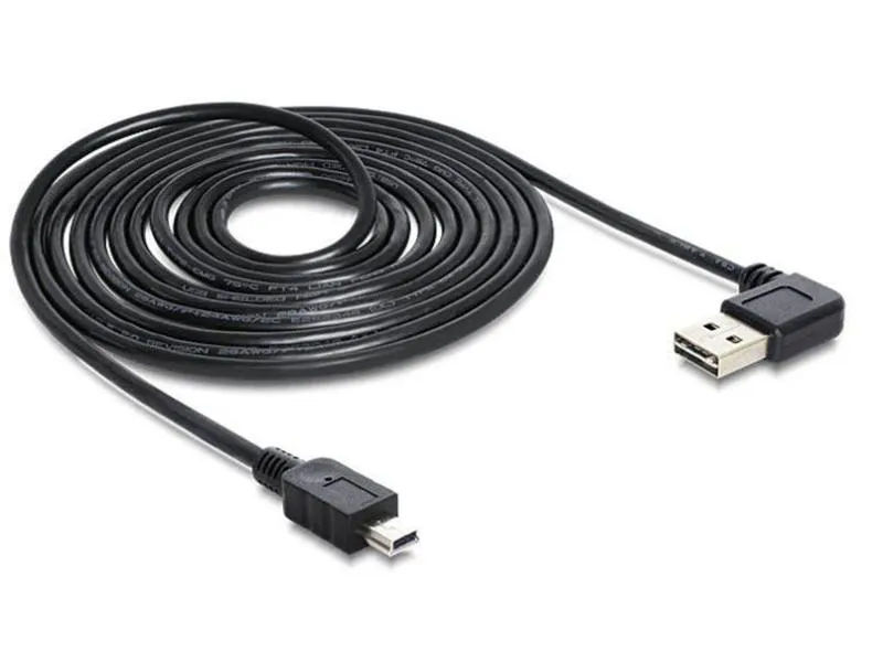 Delock USB 2.0-Kabel EASY-USB USB A - Mini-USB B 5 m Delock USB 2.0-Kabel EASY-USB USB A - Mini-USB B 5 m