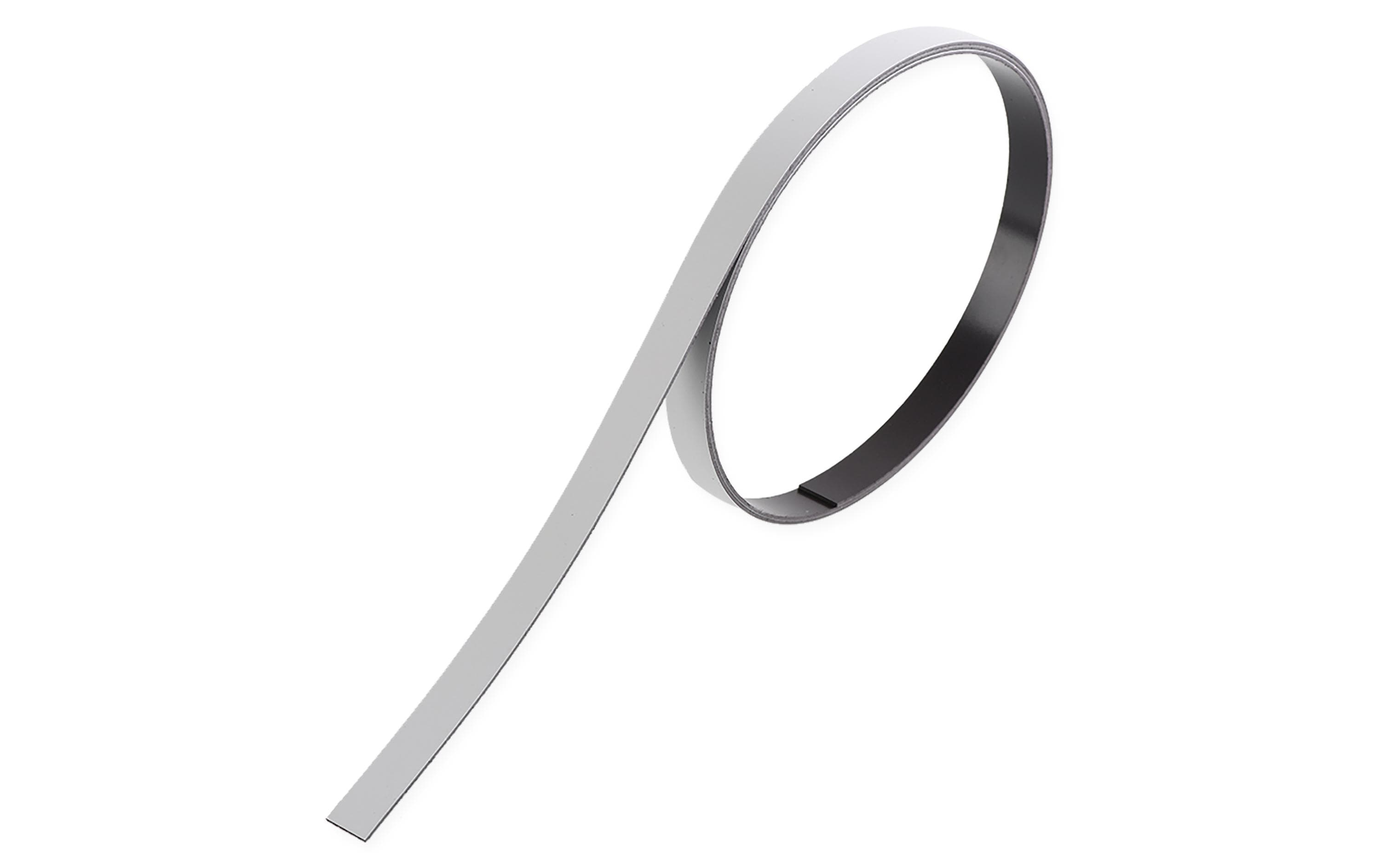Berec Magnetband 10 mm x 1 m, Grau