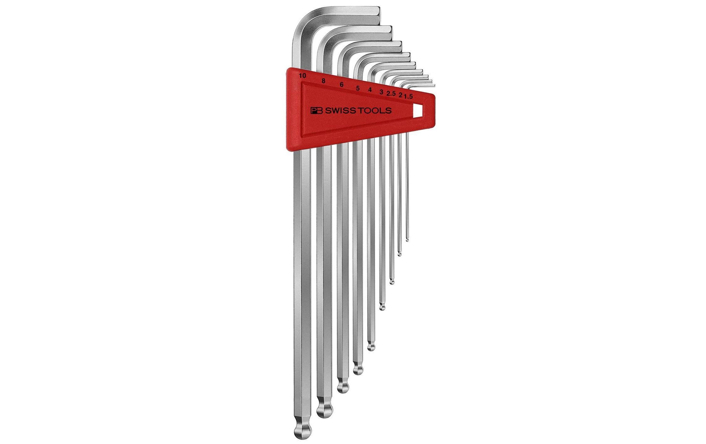 PB Swiss Tools Winkelschlüssel-Set 1.5-10 mm Innensechskant