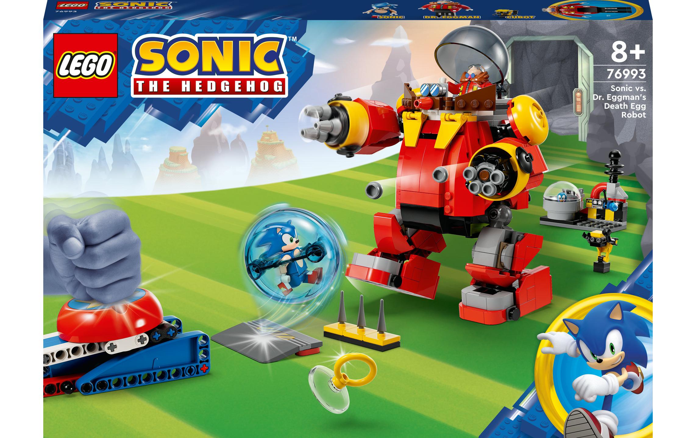 LEGO® Sonic Sonic vs. Dr. Eggmans Death Egg Robot 76993
