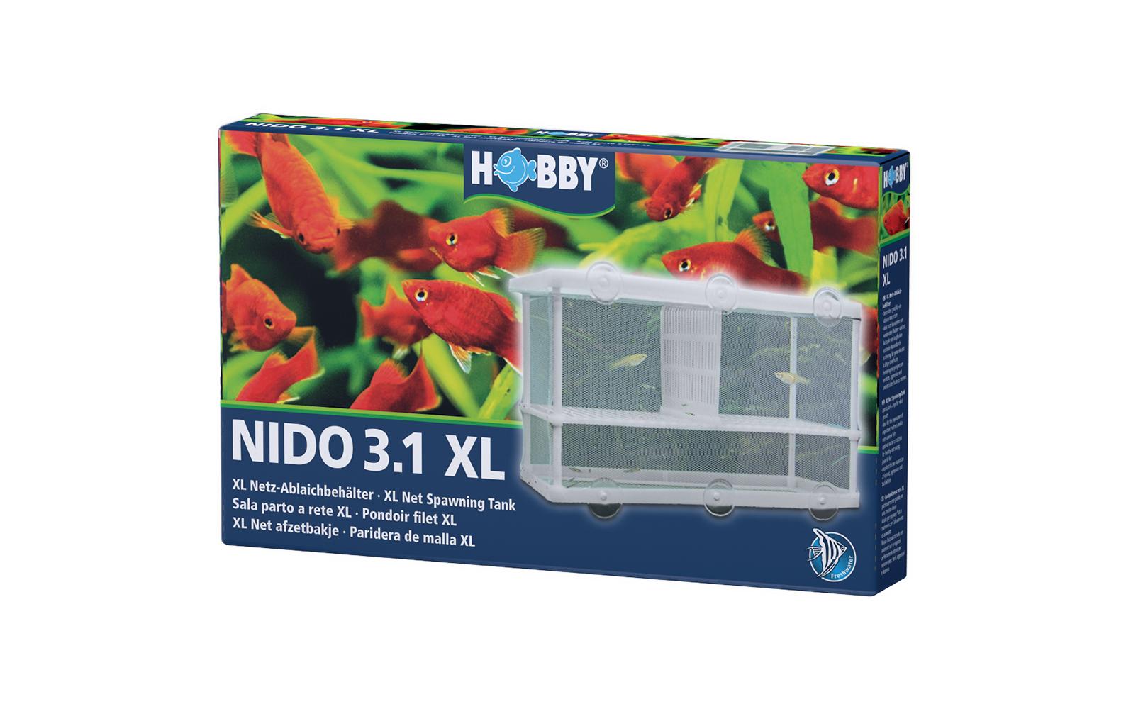 Hobby Aquaristik Ablaichbehälter Nido 3.1 XL, 25 x 15 x 14.5 cm