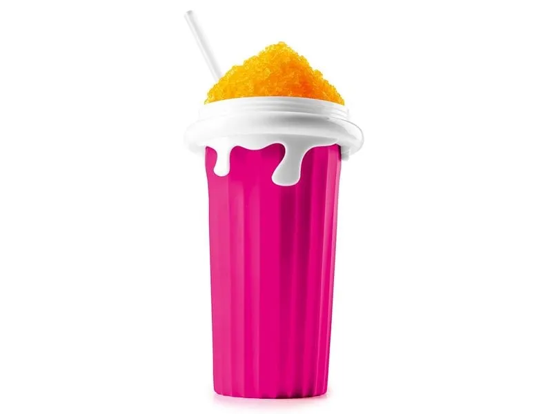 GOURMETmaxx Slushy Ice Maker 0.33 l, Weiss/Rosa GOURMETmaxx Slushy Ice Maker 0.33 l, Weiss/Rosa