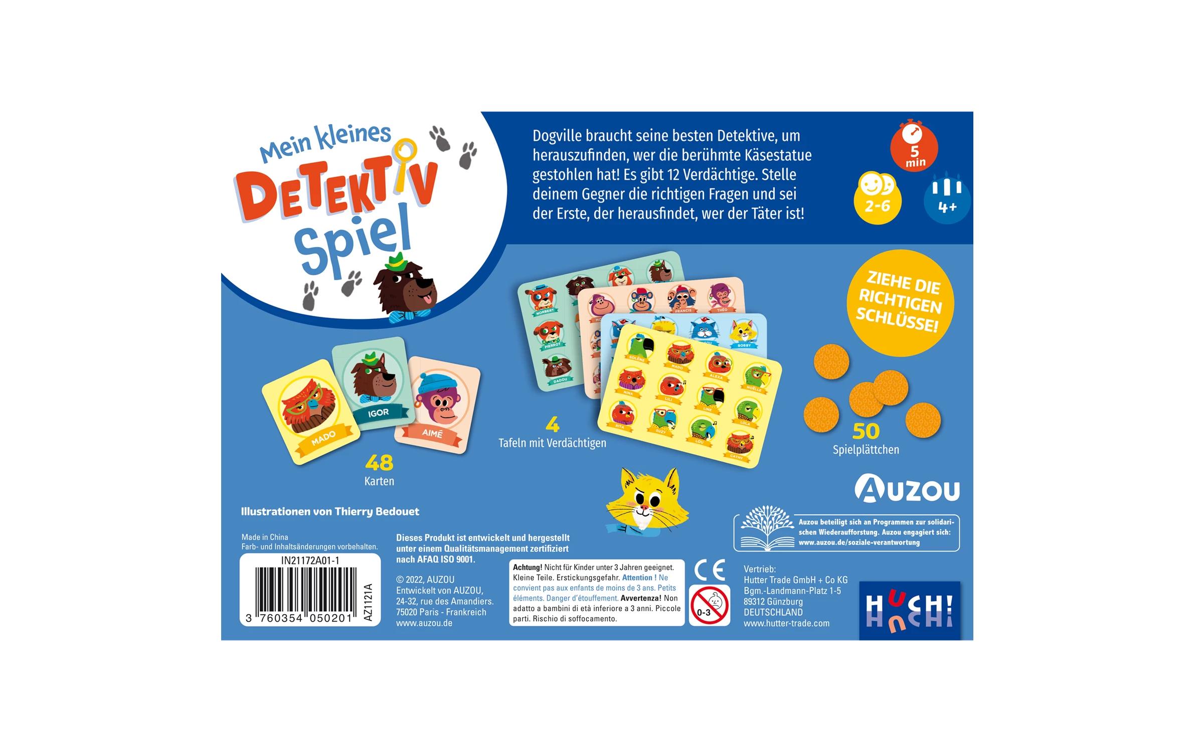 HUCH! Kinderspiel Mein kleines Detektiv-Spiel