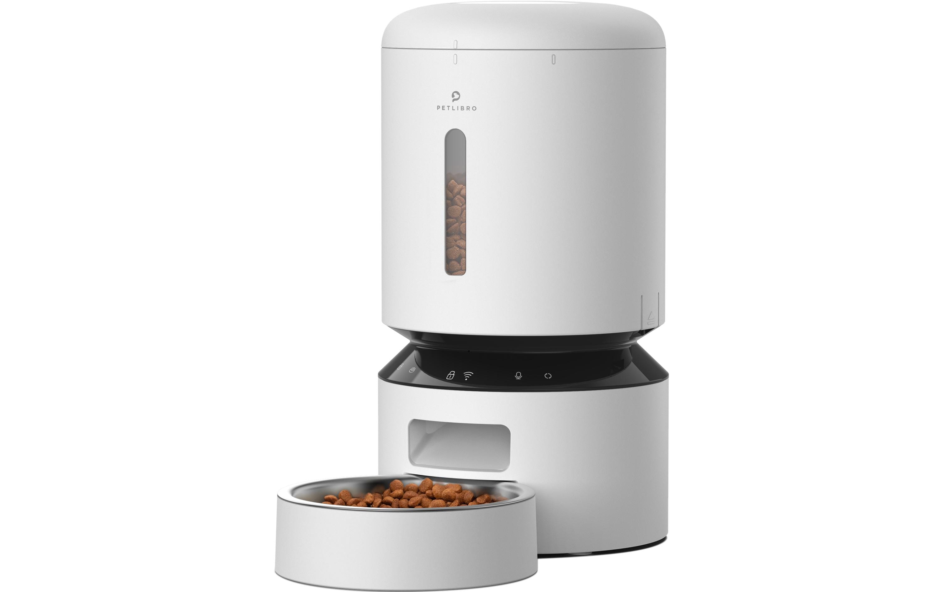 Petlibro Futterautomat Granary Wifi Feeder, 5 l, Weiss