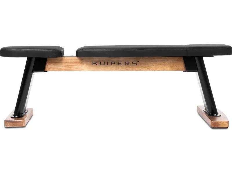 Kuipers Fitness Verstellbare Vollholz-Hantelbank