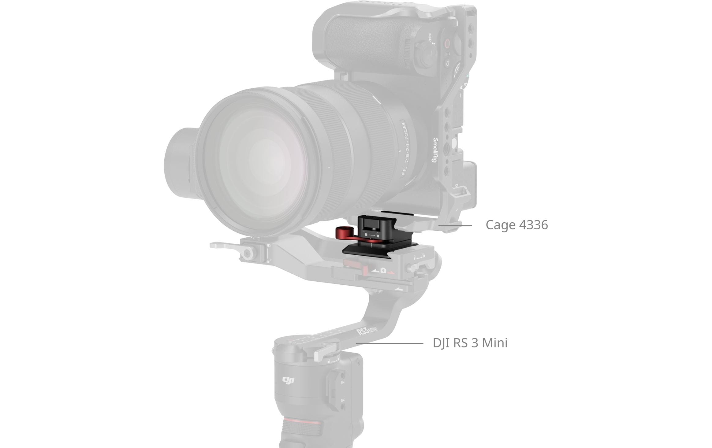 Smallrig NATO-Klemme für Arca-Swiss-Schnellwechselplatte
