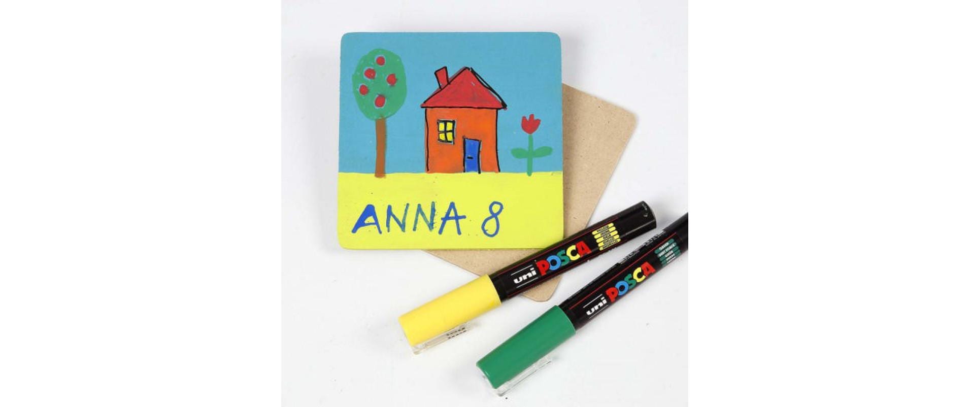 Creativ Company Holzartikel 10 cm Untersetzer