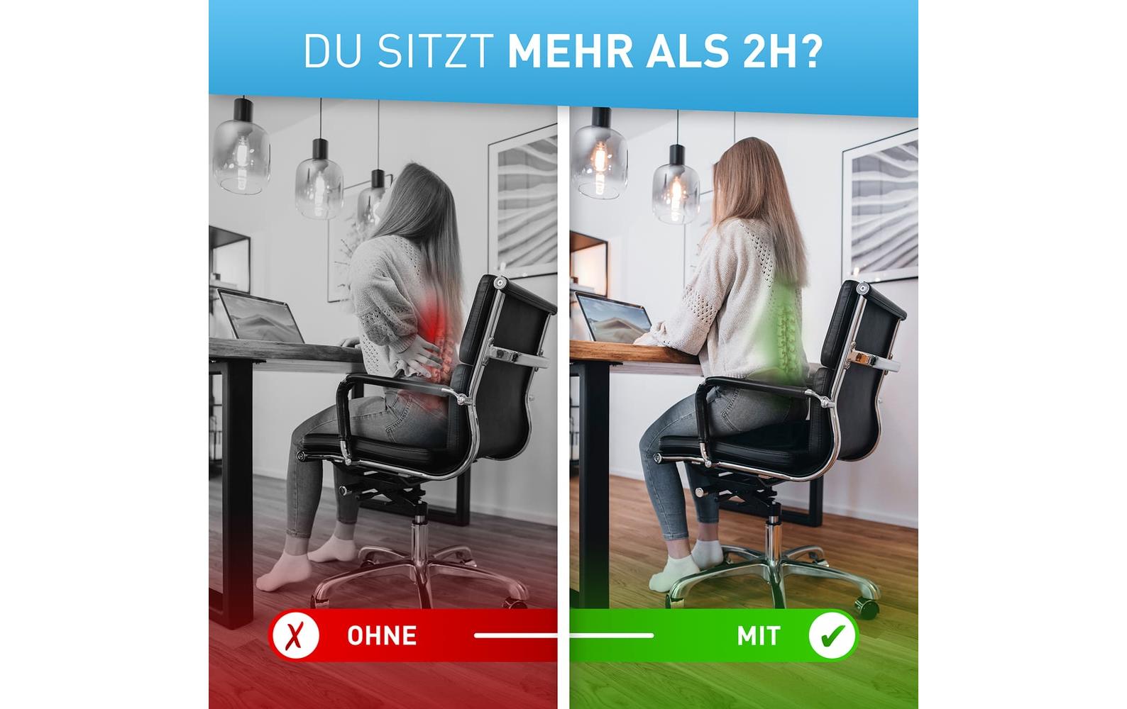 Flipline Keilkissen mit Samtbezug – Antirutschbezug