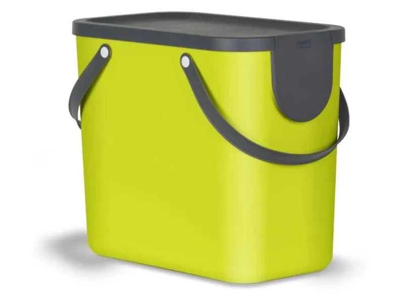Rotho Recyclingbehälter Albula 25 l, Lime Grün Rotho Recyclingbehälter Albula 25 l, Lime Grün