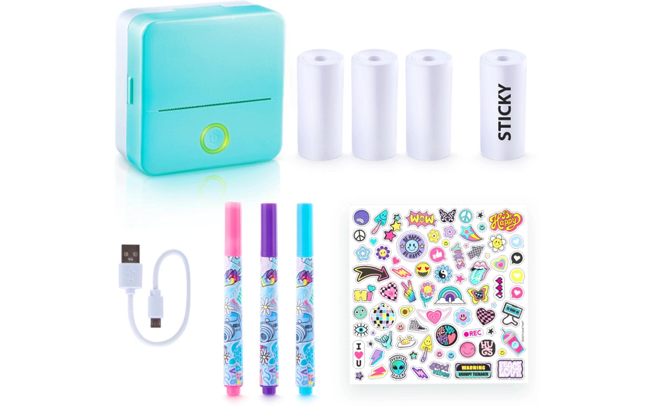 Canal Toys Starter-Set Instant Pocket Printer Blau