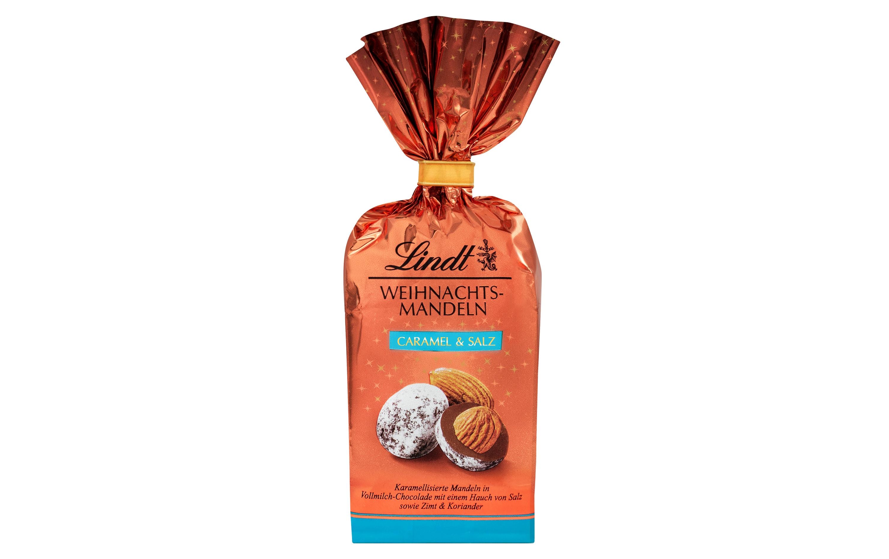 Lindt Pralinen Weihnachtsmandeln Salted Caramel 100 g