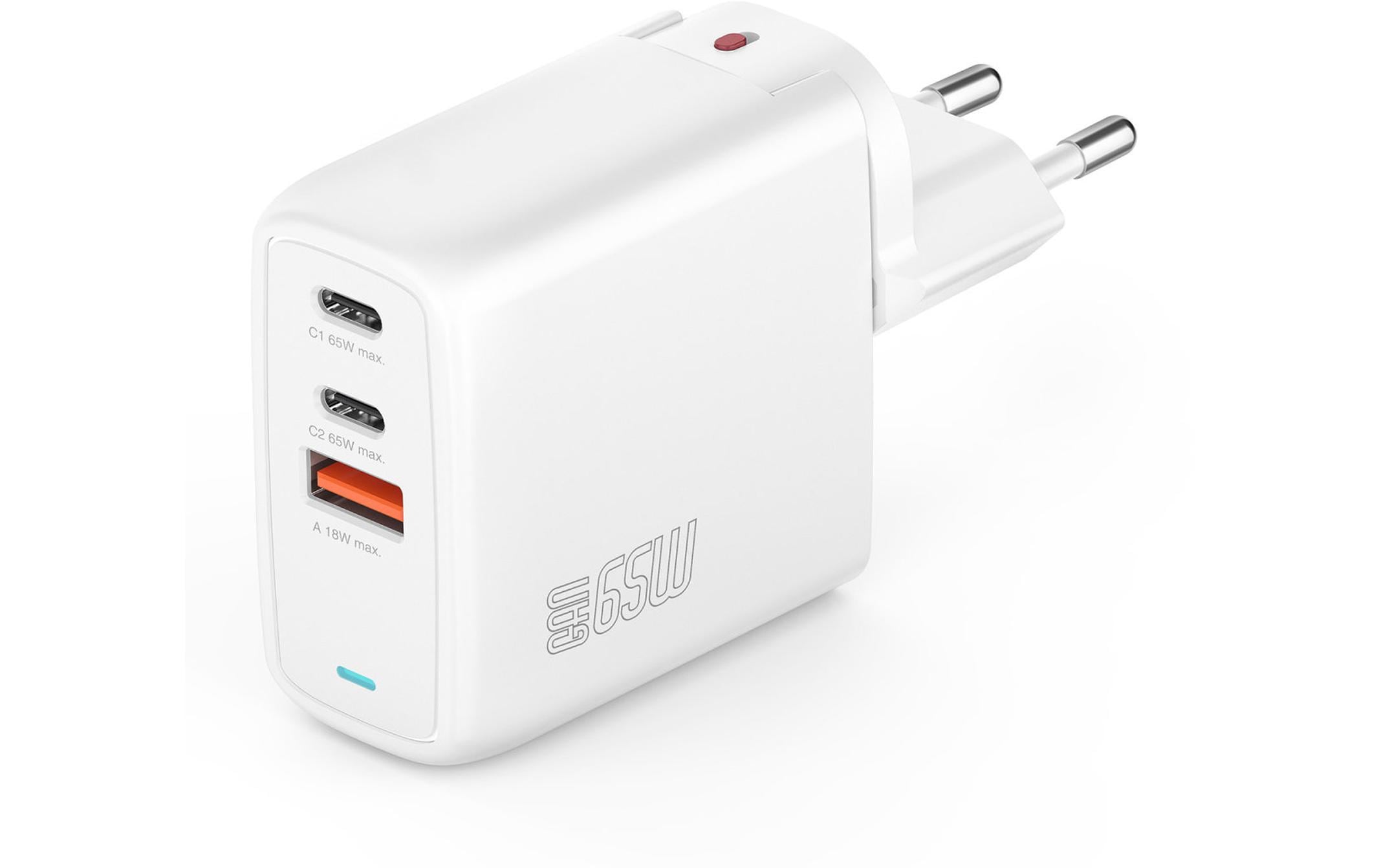 4smarts USB-Wandladegerät Flex 65 W