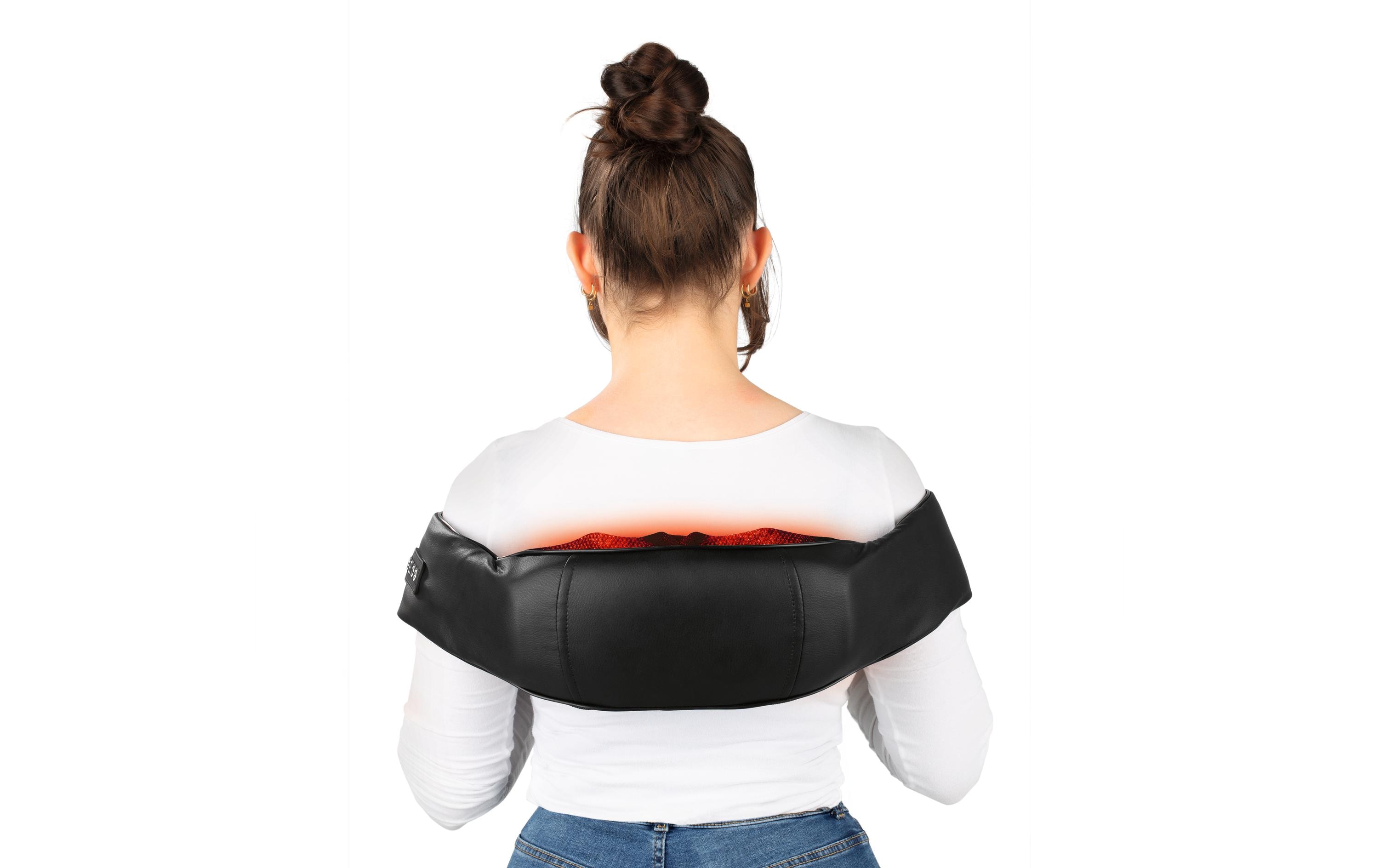 VITALmaxx Nacken-Massagekissen 12 V, Schwarz