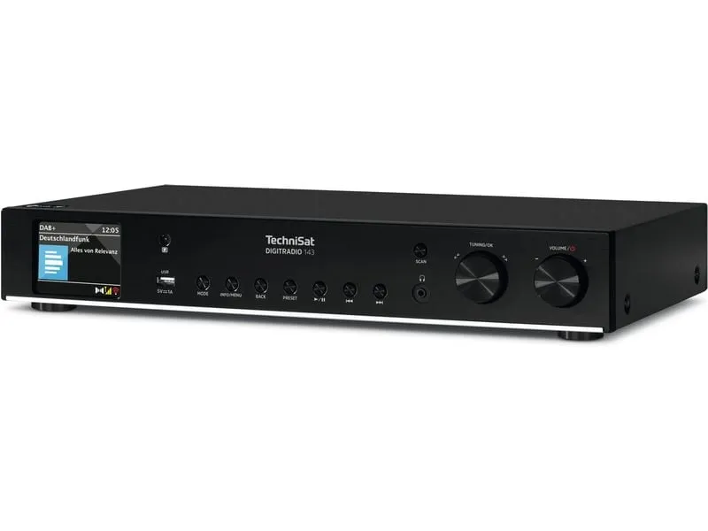 Technisat Radio-Tuner DigitRadio 143 V3 Schwarz