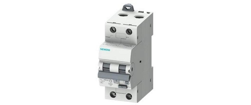Siemens FI / LS 6 kA, 2P Typ A, 30 mA, C-Char, In: 16A Un: 230 V