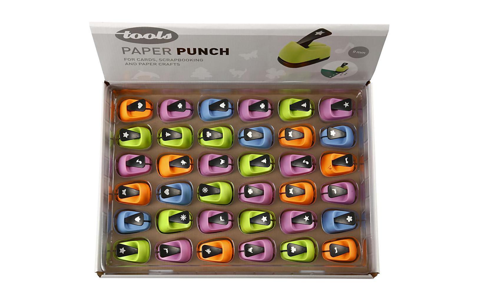 Creativ Company Motivstanzer 18 Stück im Display