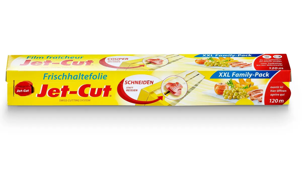 Jet-Cut Frischhaltefolie XXL 1 Stück, Transparent Jet-Cut Frischhaltefolie XXL 1 Stück, Transparent
