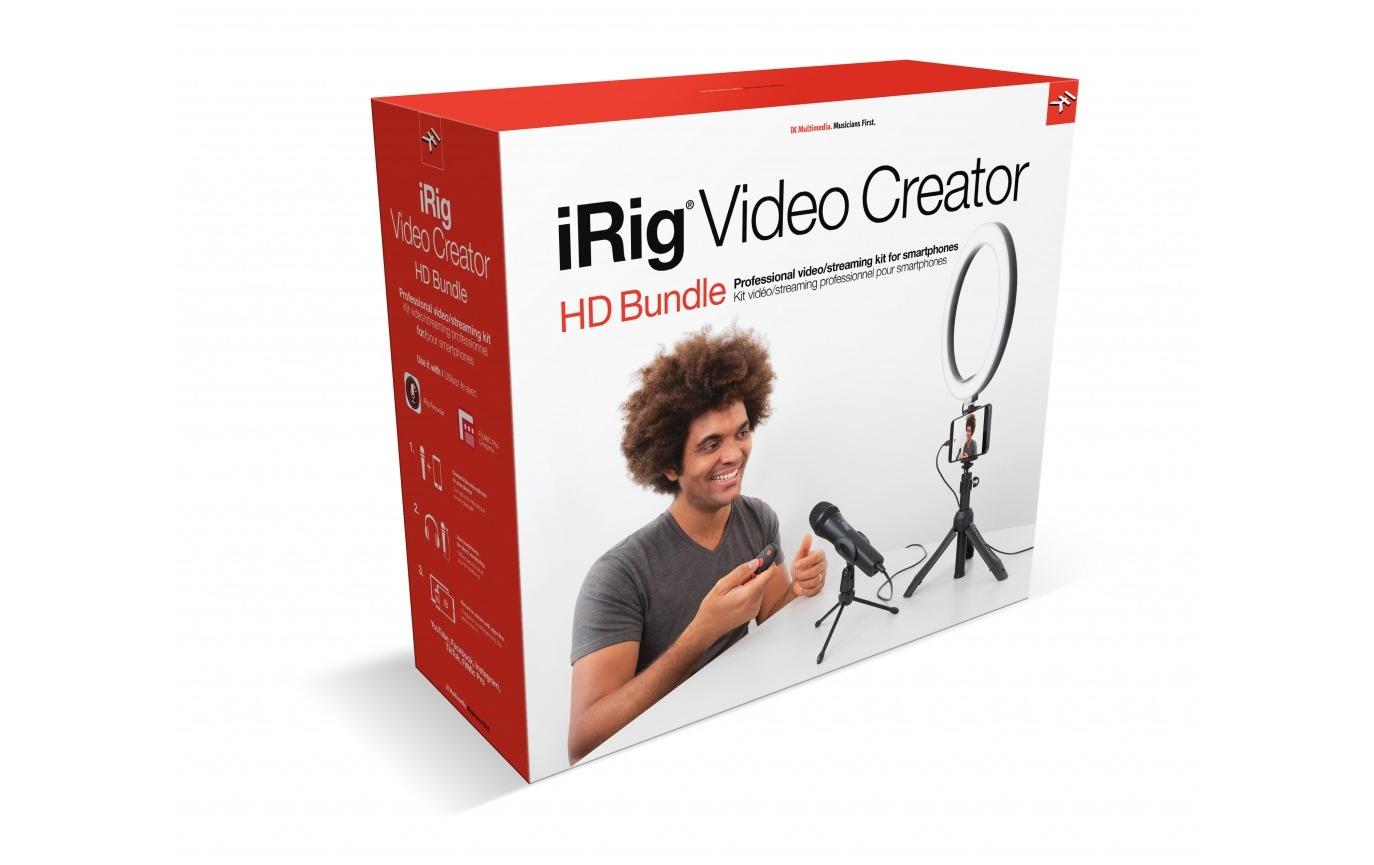 IK Multimedia Kondensatormikrofon iRig Video Creator HD Bundle