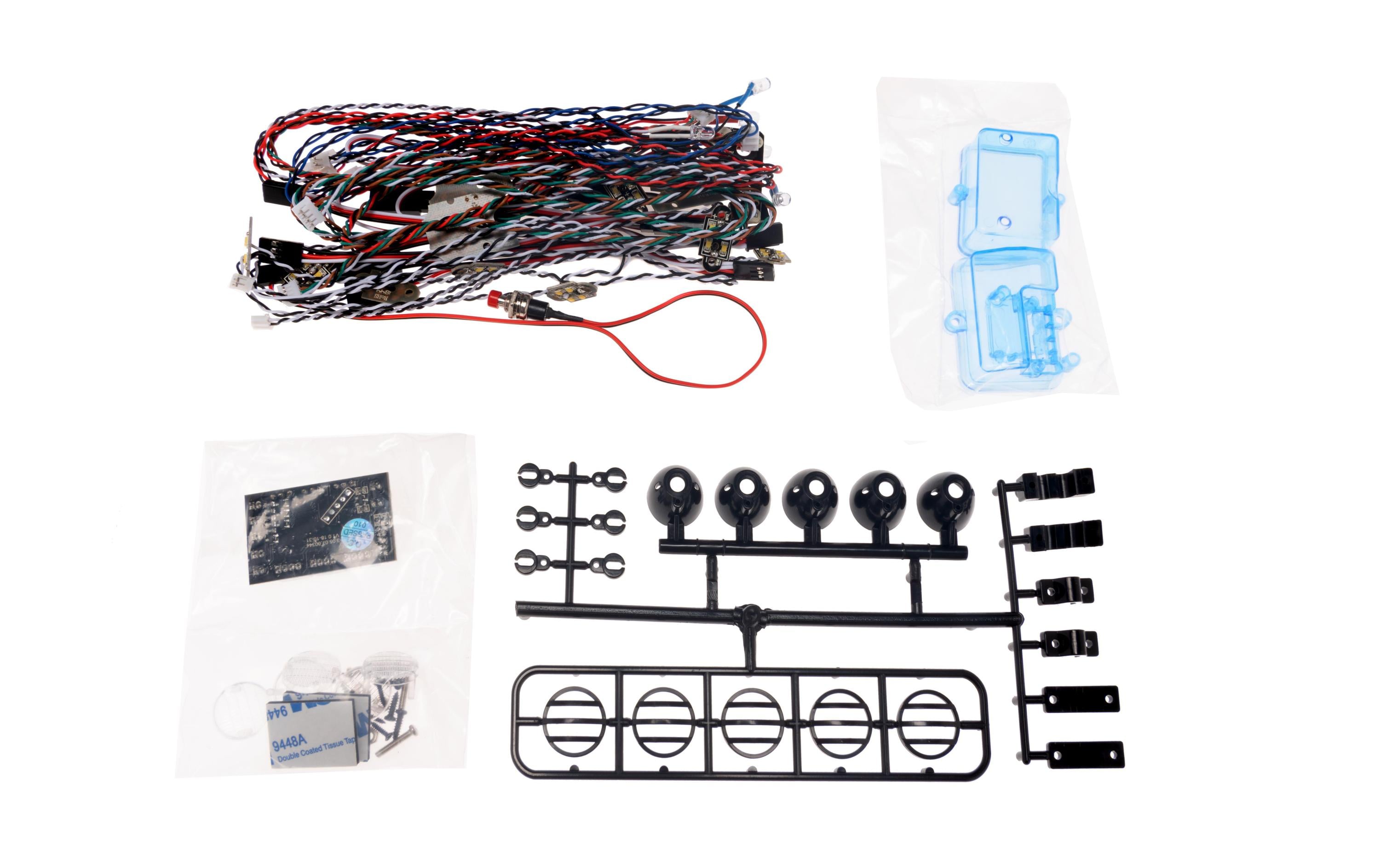G.T. Power Modellbau-Beleuchtung 4 Rock Crawler Light System G.T. Power Modellbau-Beleuchtung 4 Rock Crawler Light System