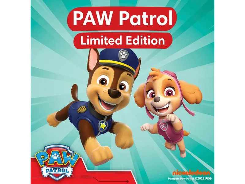 Pampers Windeln Baby Dry Pants Paw Patrol Extra Large Grösse 6