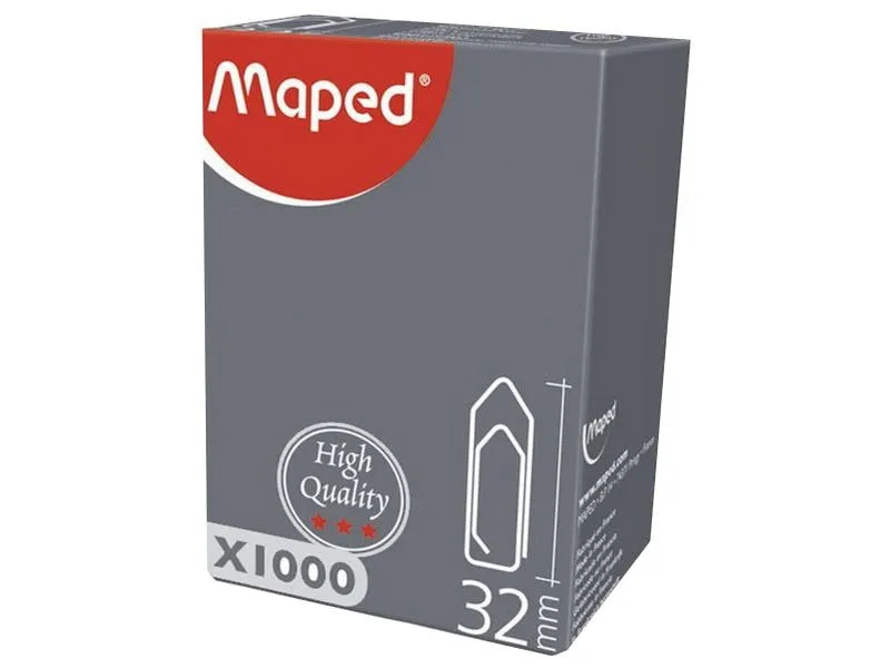 maped Büroklammer 32 mm 1000 Stück maped Büroklammer 32 mm 1000 Stück