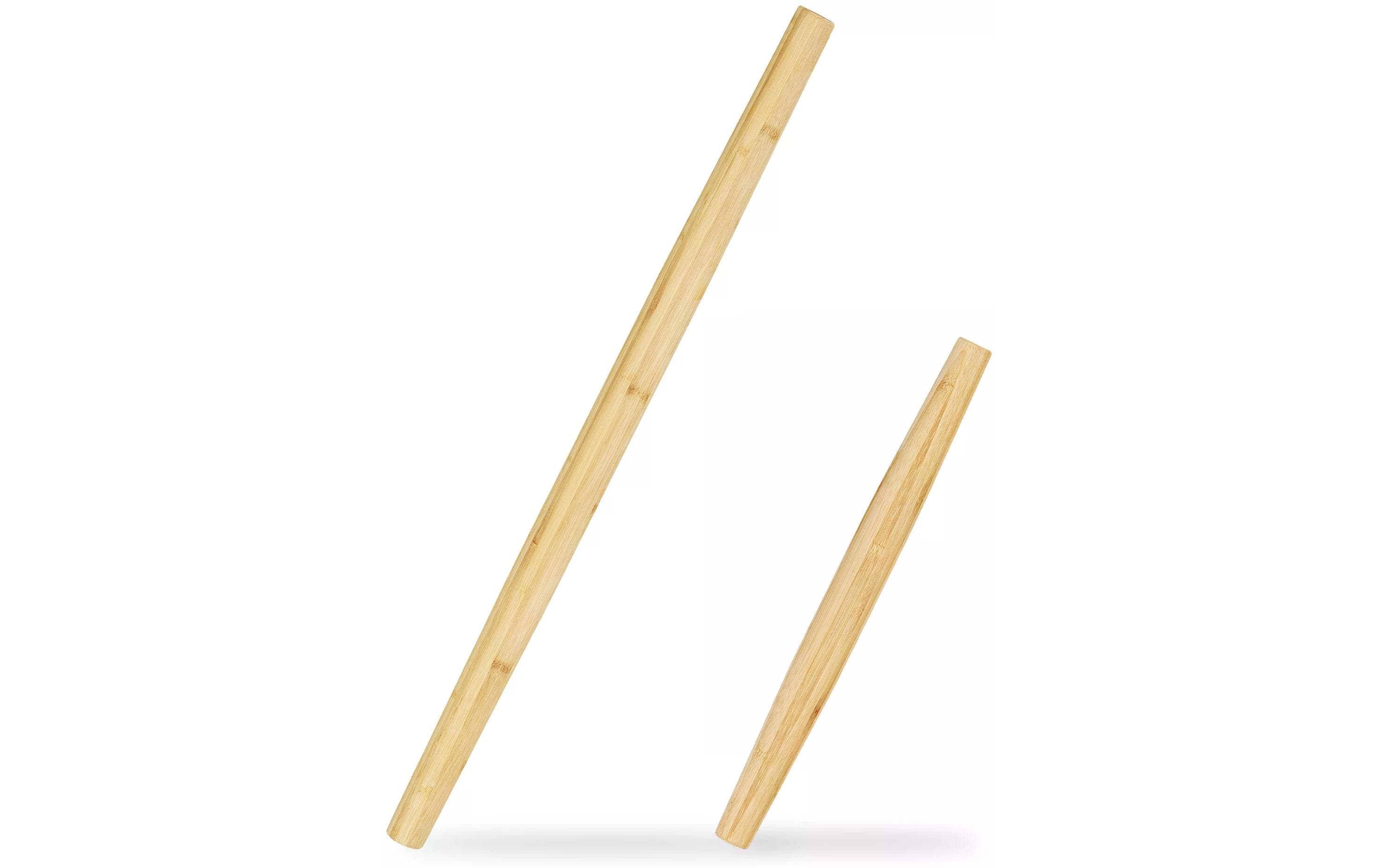 relaxdays Ausrollstab Braun