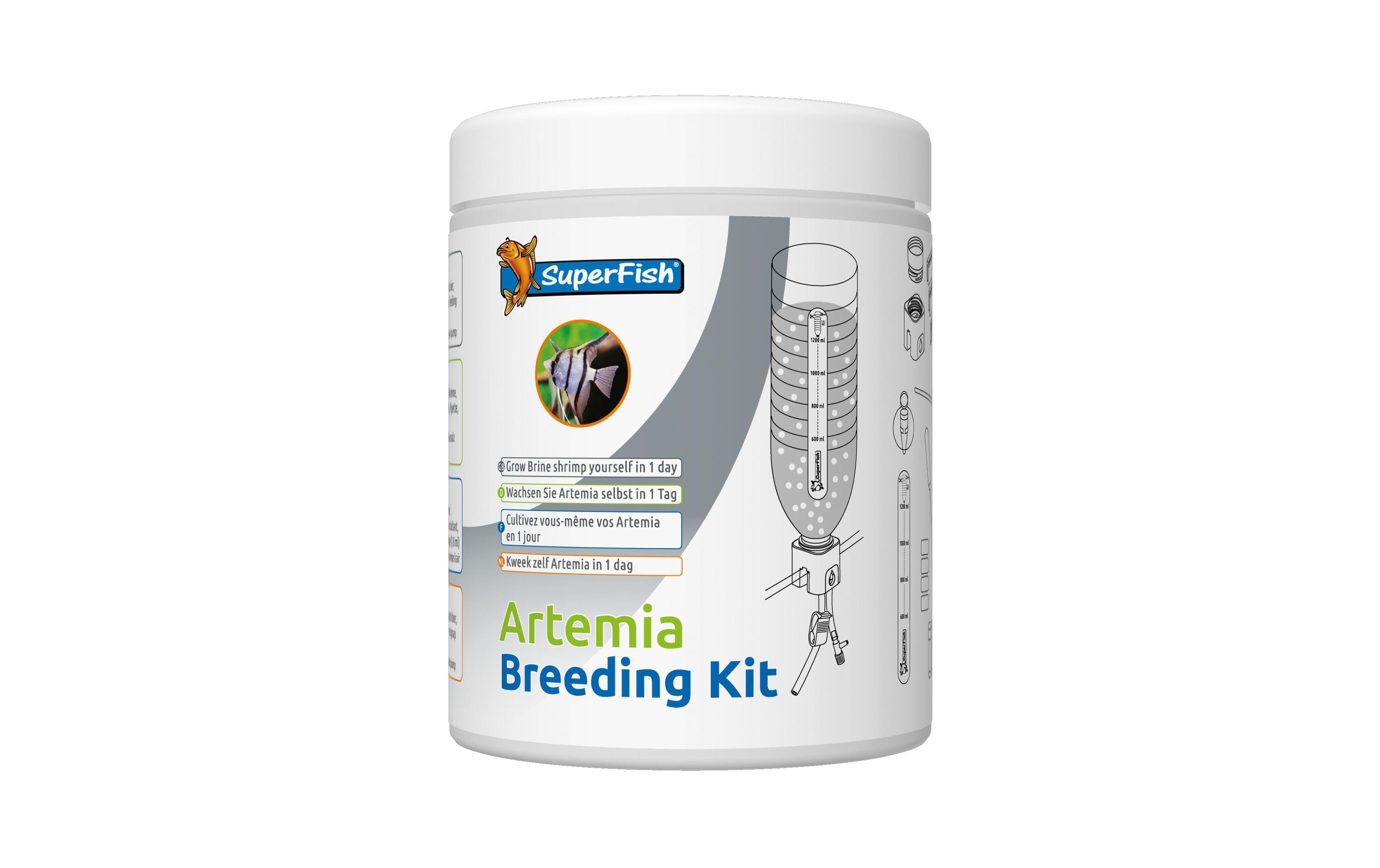 SuperFish Aufzuchtsfutter Artemia Zucht Set SuperFish Aufzuchtsfutter Artemia Zucht Set