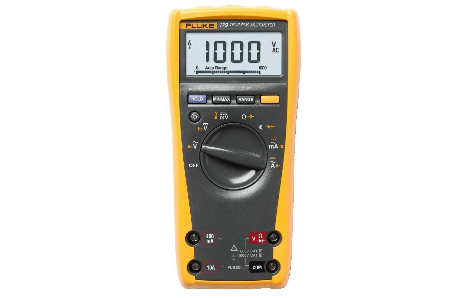 Fluke Multimeter 179 Digital 1000 Vac/10A ac Fluke Multimeter 179 Digital 1000 Vac/10A ac