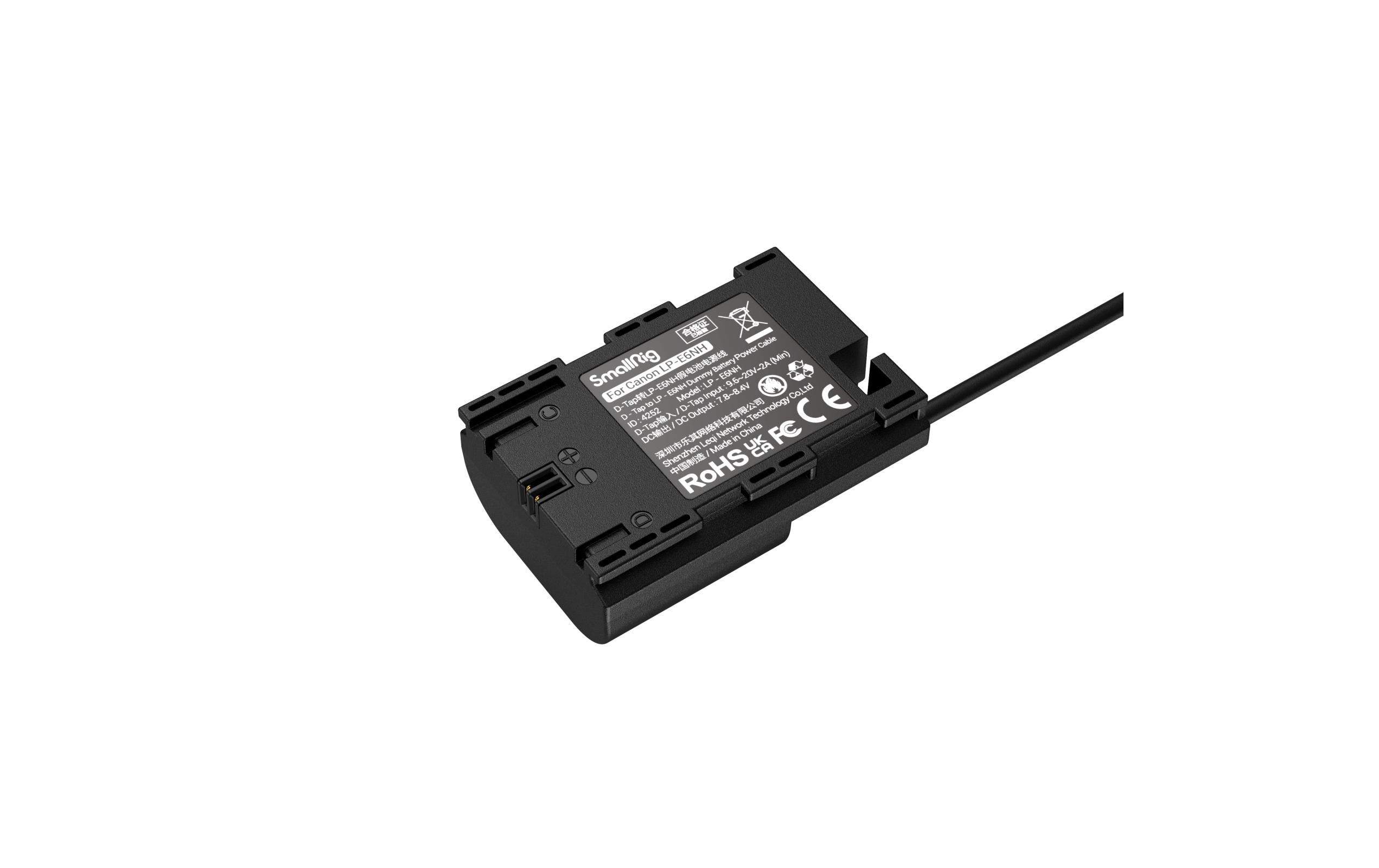 Smallrig Digitalkamera-Akku D-Tap to LP-E6NH Power Cable