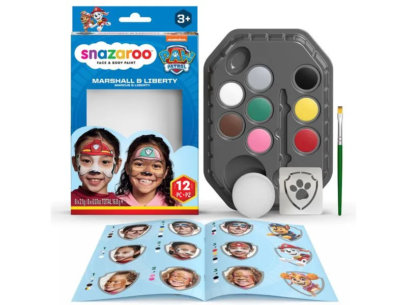 Snazaroo Schminkpalette Paw Patrol Marshall & Liberty