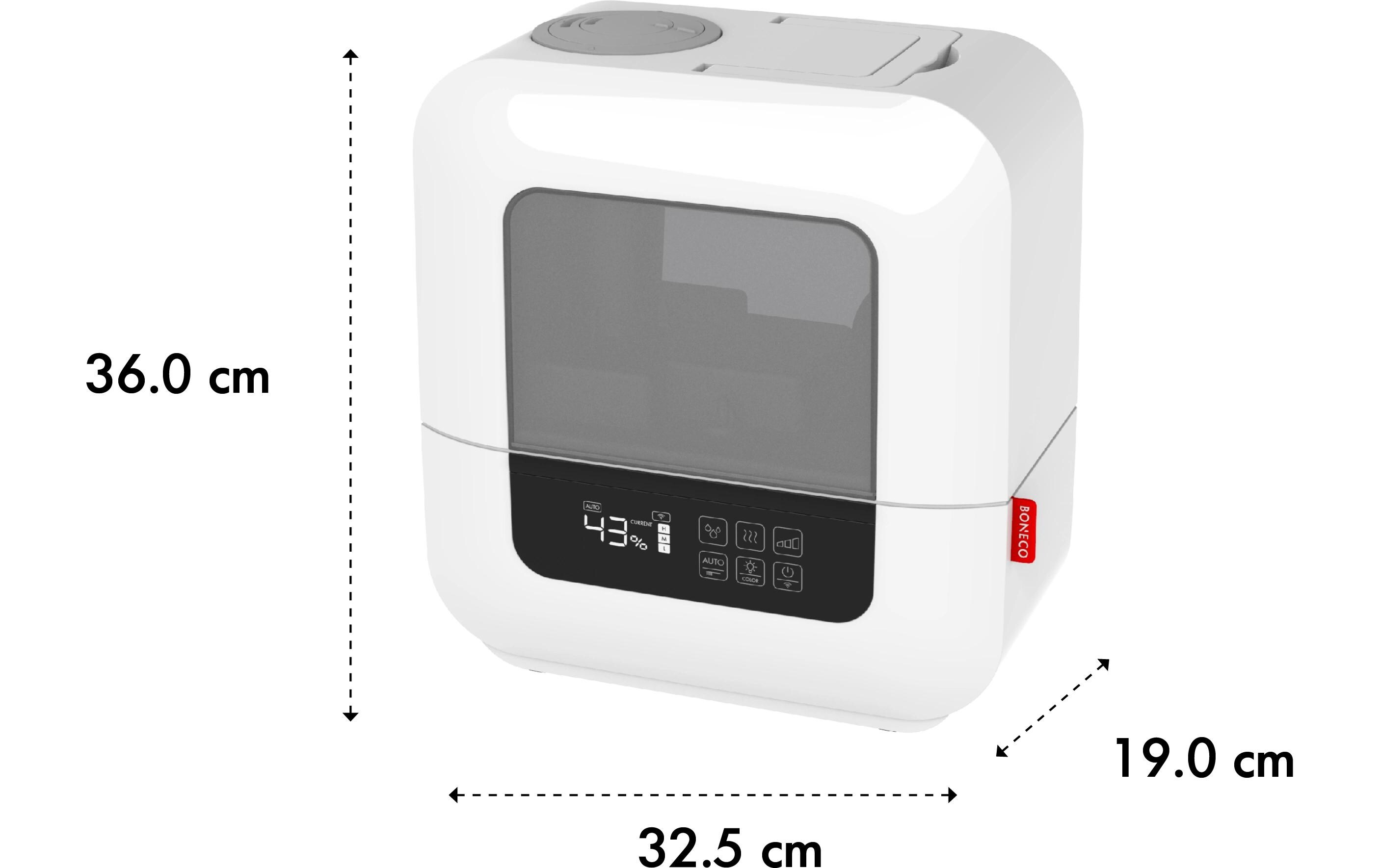 Boneco Ultraschall-Luftbefeuchter U700 SMART Weiss