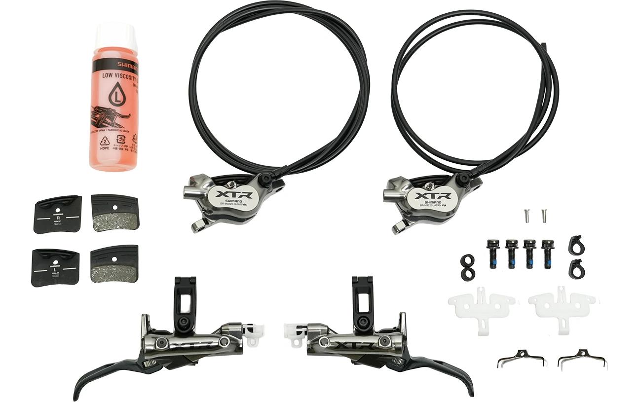 Shimano Scheibenbremsen-Set XTR BR-M9220 mit BL-M9220 Upgrade Kit Shimano Scheibenbremsen-Set XTR BR-M9220 mit BL-M9220 Upgrade Kit