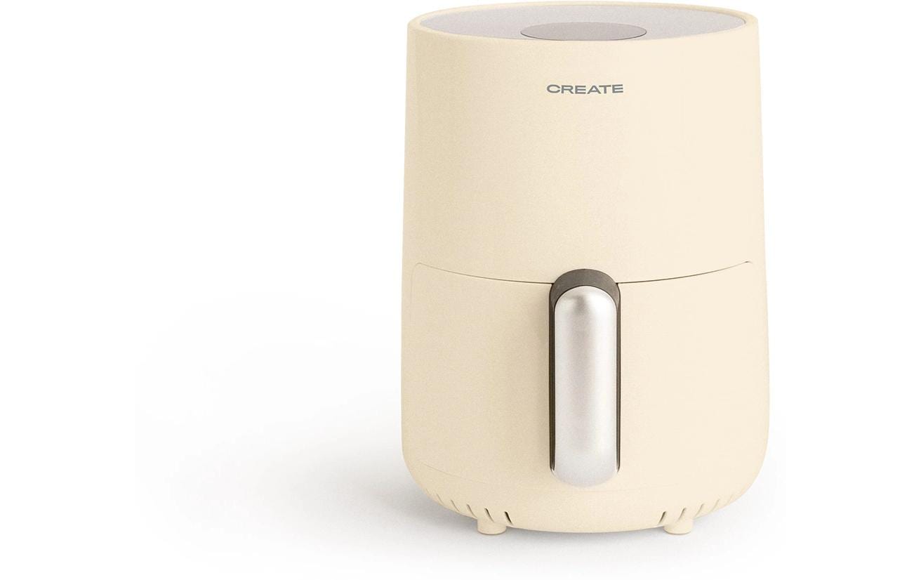 Create Heissluft-Fritteuse Air Fryer Creme 1.5 l