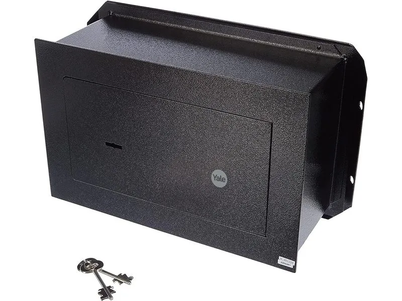Yale Value Safe Wandtresor, Schwarz, Key Only, 7.7 l Yale Value Safe Wandtresor, Schwarz, Key Only, 7.7 l