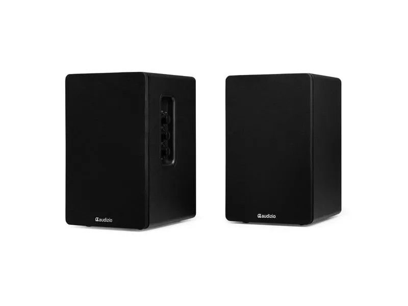Audizio Regallautsprecher Paar KS01-BK 80W, BT, Schwarz Audizio Regallautsprecher Paar KS01-BK 80W, BT, Schwarz