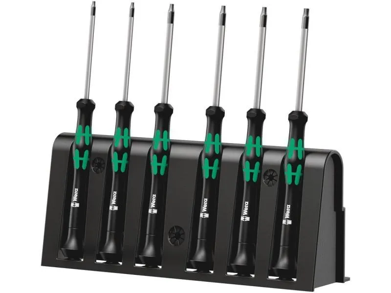 Wera Schraubenzieher-Set Kraftform Micro 2067/6 Torx, 6-teilig