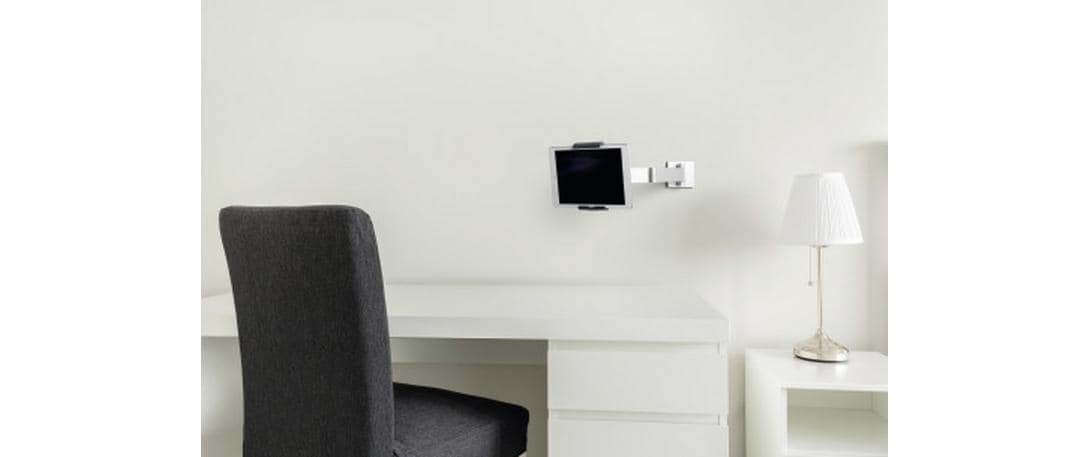 DURABLE Halterung Wall Arm Silber Metallic