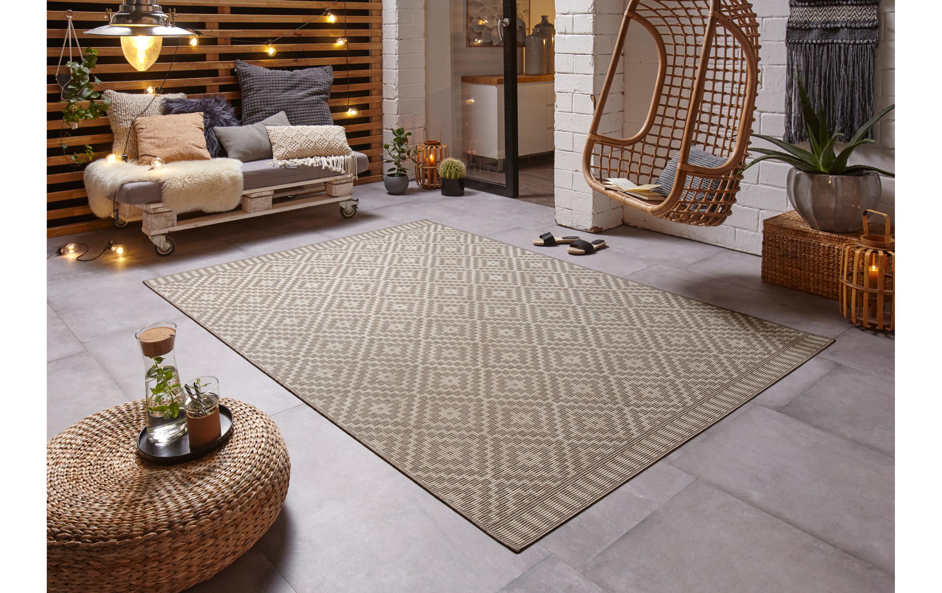 Freundin Home Collection Teppich Breeze 160 x 230 cm, Beige