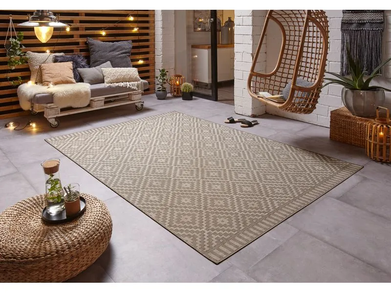 Freundin Home Collection Teppich Breeze 160 x 230 cm, Beige