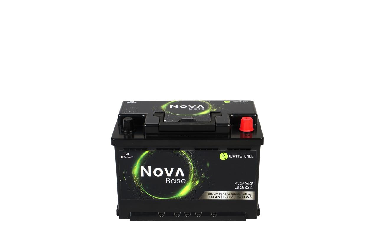 WATTSTUNDE Batterie NOVA Base 100 Ah LiFePO4