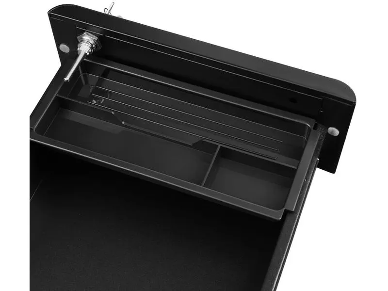 Songmics Multifunktionswagen 30 x 46 x 59 cm, Schwarz Songmics Multifunktionswagen 30 x 46 x 59 cm, Schwarz