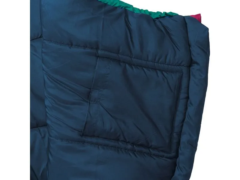 Grüezi Bag Schlafsack Wolle World Traveller 100-170 cm, Himbeerrot