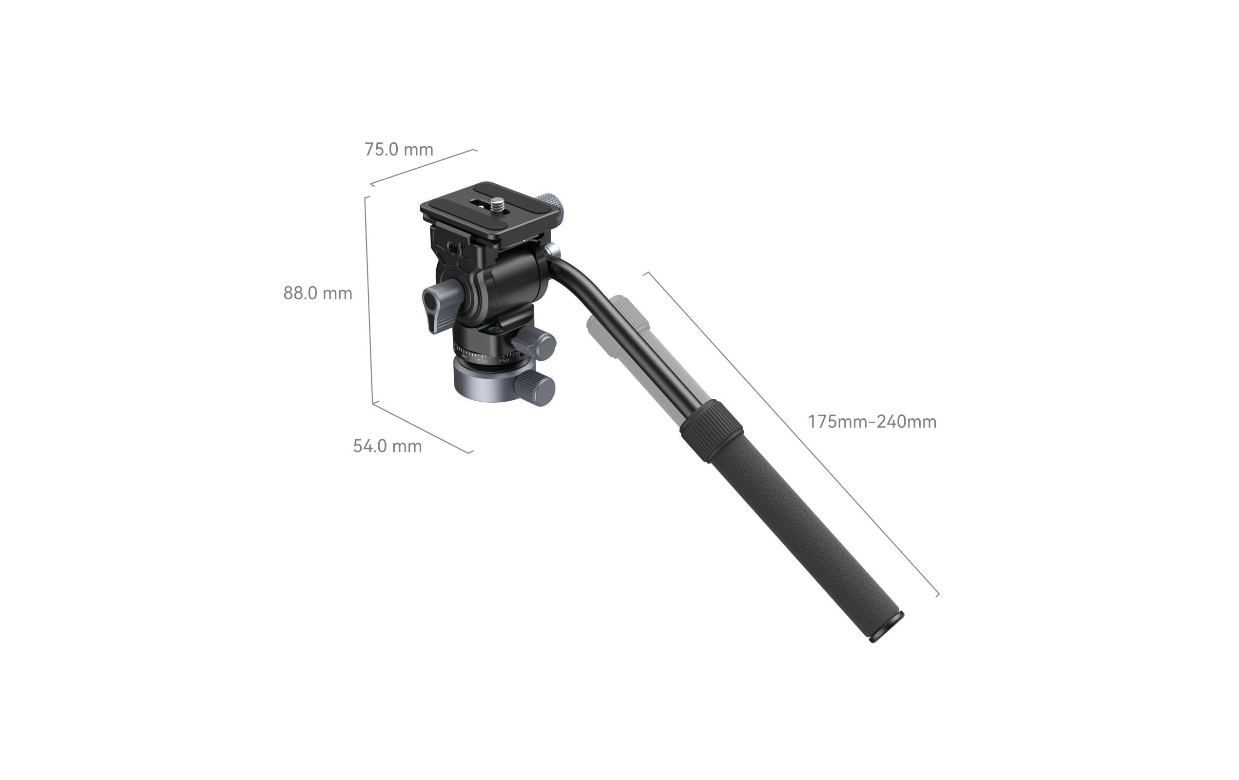 Smallrig Videokopf mit Nivelliersockel CH20