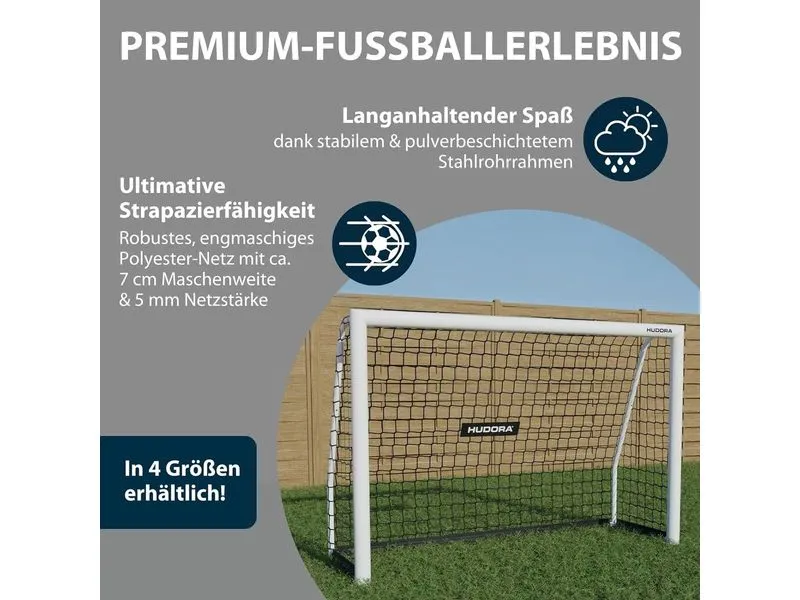 Hudora Fussballtor Advanced 120 120 x 80 x 60 cm Hudora Fussballtor Advanced 120 120 x 80 x 60 cm
