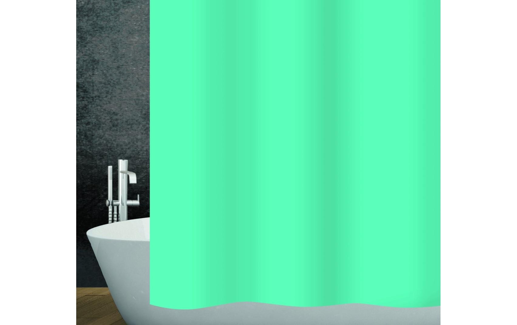 diaqua® Duschvorhang Basic 120 x 200 cm, Blau/Ozeanblau