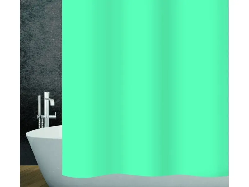 diaqua® Duschvorhang Basic 120 x 200 cm, Blau/Ozeanblau