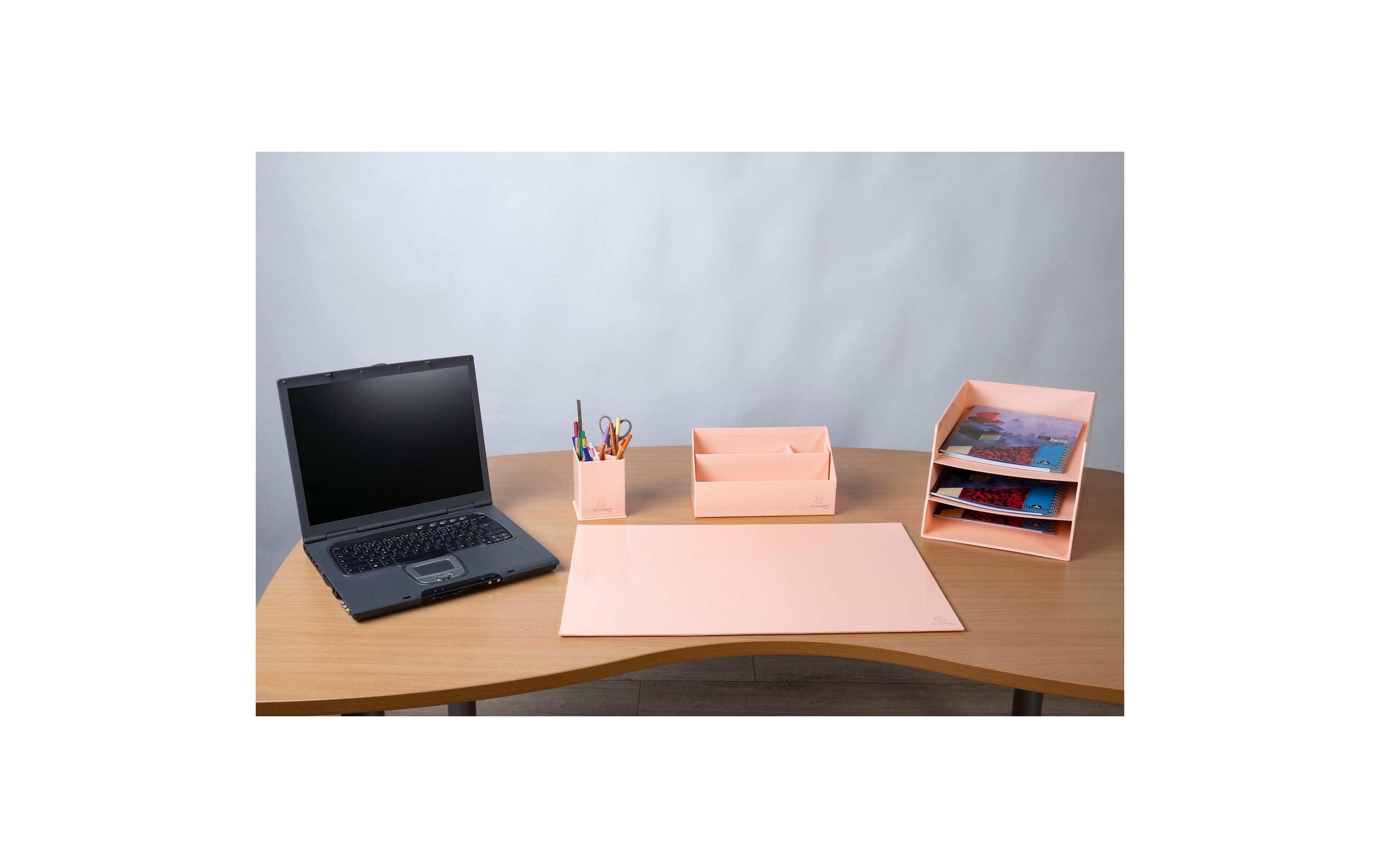 Exacompta Schreibunterlage Aquarel, 37.5 x 57.5 cm, Korallenrot